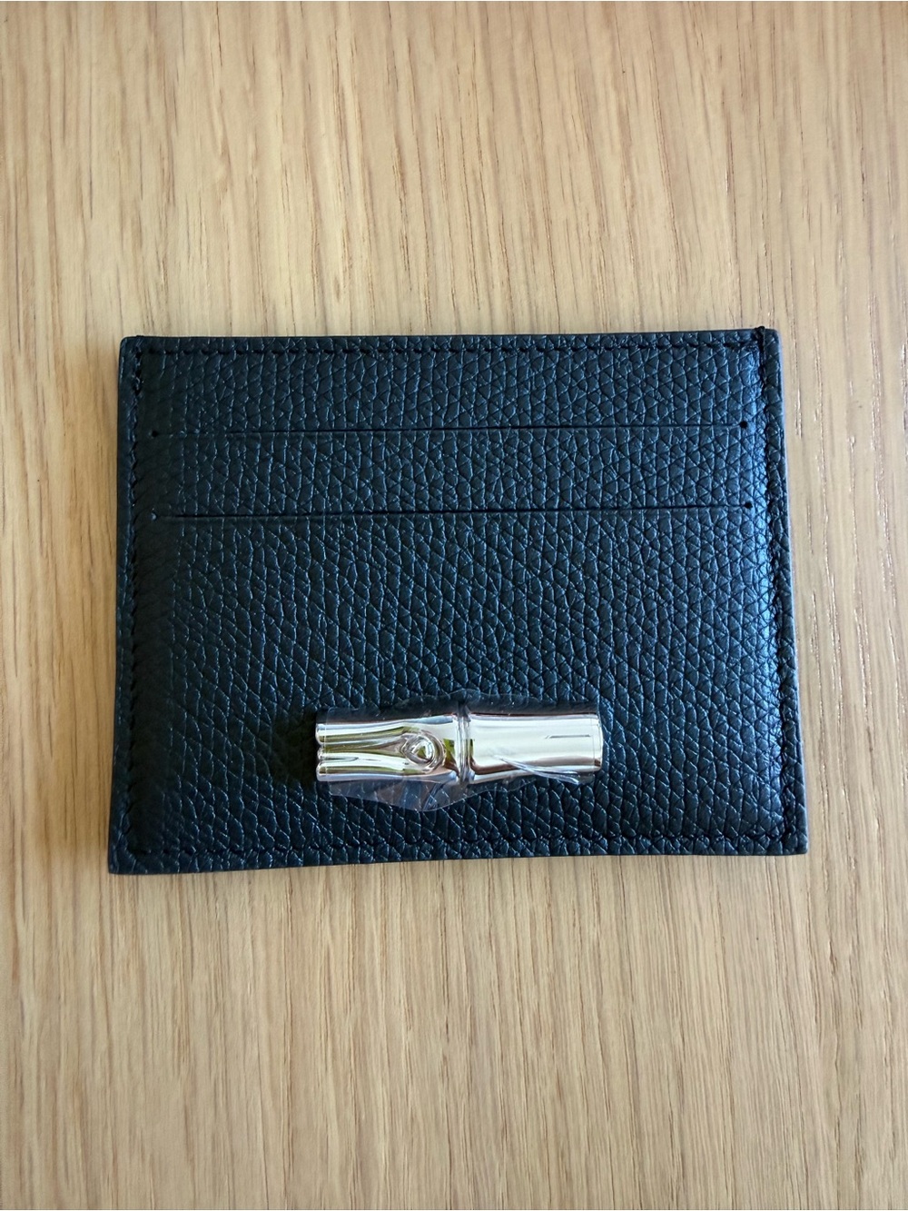 NWT Longchamp Le Roseau Card Case